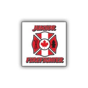 Tattoo - Canadian Flag Jr. Firefighter