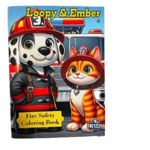 Colouring Activity Book - Loopy & Ember - CANADIAN AUTHOR