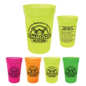 Neon Stadium Cups - 2025 Theme